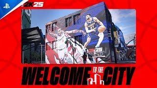 NBA 2K25  The City Trailer  PS5 amp PS4 deutsch [upl. by Ahseenyt]