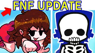 Friday Night Funkin Update  FULL WeekEnd 1  Cutscenes FNF Update BFGFPico Its not Week 8 [upl. by Imugem]