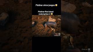 Platinar Red dead redemption 2 😔 gaming reddeadredemption2 triste platino edit viralshorts [upl. by Anirt]