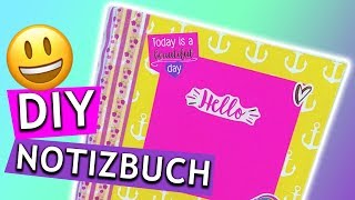 DIESES NOTIZBUCH kann wirklich JEDER gebrauchen DIY Notizbuch basteln mit Papier  Kalender Planner [upl. by Norrahc]