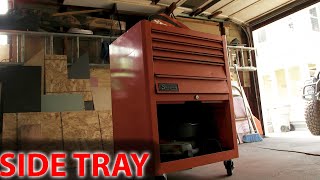 DIY tool box side tray install PART 1 tooltimetuesday [upl. by Modla]