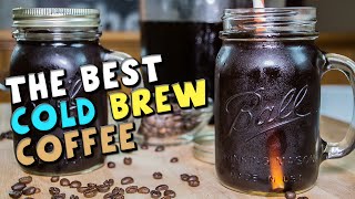 How To Make The BEST Cold Brew Coffee Recipe [upl. by Shay]