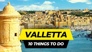 Top 10 Things to do in Valletta 2024  Malta Travel Guide [upl. by Ecirtaeb]