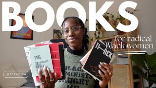 Six Black feminist books for radical Black feminist women ✊🏿🙋🏾‍♀️ [upl. by Mail]