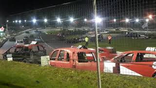 Hednesford raceway 071121 Banger racing MAN OF THE MIDLANDS FINAL  Back 2 basics [upl. by Nats]