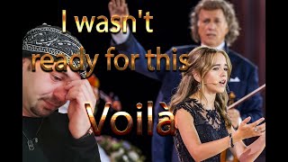 THIS BROKE ME 15 Year Old Emma Kok Sings Voilà – André Rieu REACTION [upl. by Ennahteb]