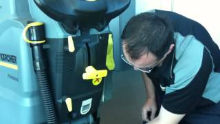 Karcher B40 Demonstration for Cinderellas Commercial Cleaning Adelaide 1 [upl. by Lamaaj]