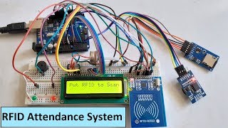 RFID RC522 Based Attendance System Using Arduino with Data Logger [upl. by Larrad]