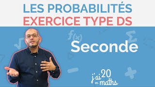 Exercice type DS  Les Probabilités  Seconde [upl. by Nalyt244]