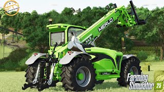 FARMING SIMULATOR 25  MERLO TELEHANDLERS ANNOUNCED IN GAME  First Look [upl. by Prestige]