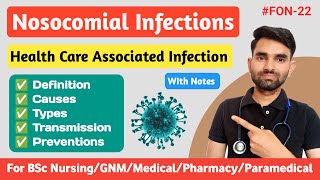 Nosocomial Infections in Hindi  Hospital Acquired Infections in Hindi [upl. by Panayiotis]