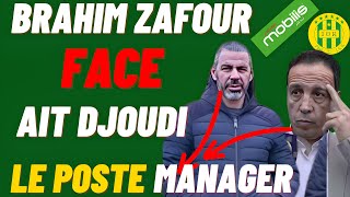 jsk Brahim Zafour Face A Ait Djoudi Sur Le Poste Manager Général De La Jsk 💚💛 [upl. by Adabelle]