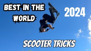 LEARNING 20 EASY SCOOTER TRICKS IN 10 MINUTES TRICKS FOR BEGINNERS [upl. by Swanson]