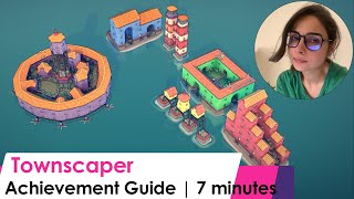 Townscaper Achievements  Tips and Tricks  tipsandtricks gameplay [upl. by Ailimat]