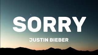 Justin Bieber  Sorry Lyrics [upl. by Llirret]