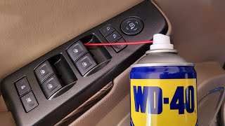 Fix SlowStuck Power Windows with wd40 [upl. by Aicilav33]