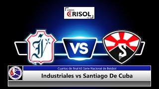 Industriales vs Santiago De Cuba  7mo juego 63SNB  Postemporada 2024 [upl. by Talbot193]