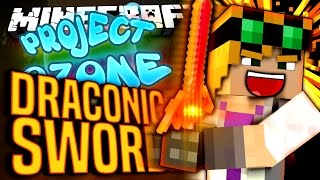 Minecraft  DRACONIC SWORD  Project Ozone 124 [upl. by Uy]