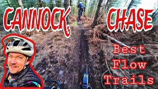 CANNOCK CHASES BEST FLOW TRAILS [upl. by Studnia955]