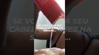 Lave o cabelo 🤢 projetorapunzel deixandocabelocrescer dicas [upl. by Namajneb]