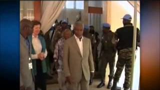 Laurent Gbagbo lors de sa détention à Korhogonord [upl. by Ylrbmik211]