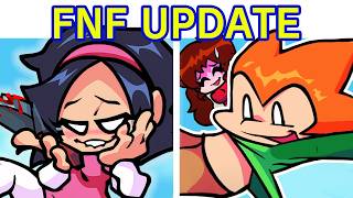 FNF Pico Update  Results Animations amp Mix Songs FNF Update Playable BFGF Friday Night Funkin [upl. by Llerreg]