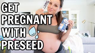 HOW TO GET PREGNANT USING PRESEED 💦 PRESEED TUTORIAL amp TTC TIPS [upl. by Lairea]