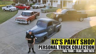 KCs Paint Shop  Truck Collection Tour  Vlog  Nov 2023 [upl. by Tymon105]