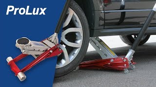 ProLux Rangierwagenheber Alu Racing Jack  Schnelles und professionelles Anheben [upl. by Lusty]