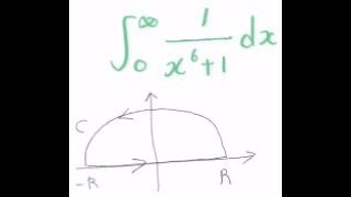 integral 11x6 0 to infinity use residue [upl. by Hilten]
