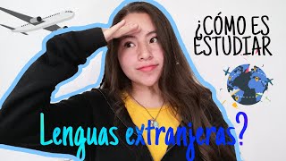 ¿CÓMO ES ESTUDIAR LENGUAS EXTRANJERAS🤯📚  Andrea Isabel [upl. by Goldfarb]