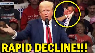 Trump Crowd FALLS ASLEEP during his MENTAL BREAKDOWN [upl. by Means]