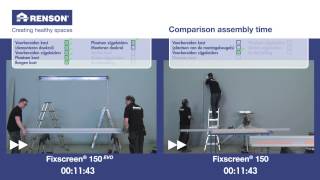 Fixscreen 150 Evo vs Fixscreen 150 [upl. by Melquist314]