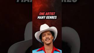 One artist many genres  Bruno Mars 🔥 Which genre did I forgot [upl. by Allehc]