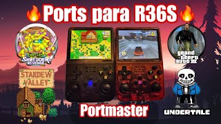 Ports para R36S🔥✅✅💯 [upl. by Yttig]