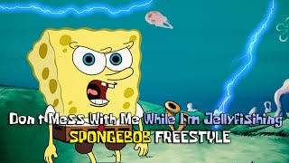 Dont Mess with me While Im Jellyfishing  Spongebob Rap Freestyle [upl. by Ecnarretal561]