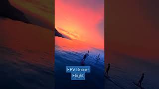 Fpv Drone Flight Mykonos dji fpv tiktok [upl. by Kassie]