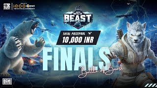 LIVE FINALS Group  2  Battle of the Beasts with Prize pool of Rs 10000 [upl. by Sulecram162]