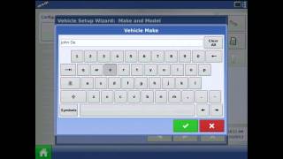 Creating a New Vehicle Configuration on the Ag Leader ® IntegraVersa display [upl. by Anehsuc]