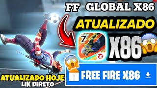 😱SAIU ATUALIZAÇÃO FREE FIRE GLOBAL X86 7° ANIVERSÁRIO COM GRÁFICOS REDUZIDOS APK MEDIAFIRE 2024🔥 [upl. by Devona621]