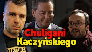 Chuligani Kaczyńskiego Rachoń i Pereira i okradają TVP politycy [upl. by Esertal542]