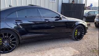 Black on Black CLS 550 AMG on 22s [upl. by Ignatia]