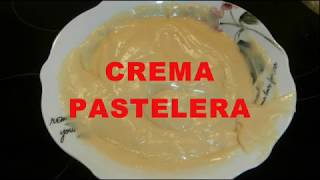 Crema Pastelera caserareceta fácil [upl. by Keppel]