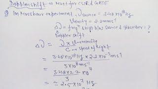 Mossbauer Spectroscopy 3 [upl. by Eiramasil]