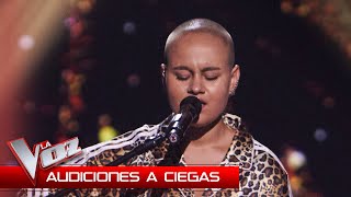 Gara Alemán canta quotNana tristequot  Audiciones a Ciegas  La Voz Antena 3 2024 [upl. by Atileda]