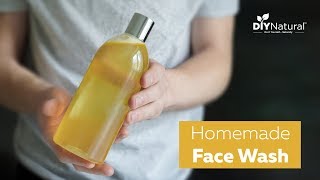 Homemade Face Wash A Natural DIY Face Wash Recipe [upl. by Roos]