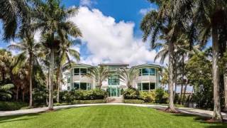 Florida Waterfront Property for 21000000 20 Tahiti beach island Rd [upl. by Ylera]