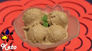 Haagen Dazs Coffee Ice Cream Copy Cat – Sugar Free Keto  Keto Recipes [upl. by Cristobal632]