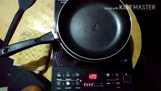 Can we use non induction base vessels on induction stove   experiment video try on your own risk [upl. by Nahtnoj]