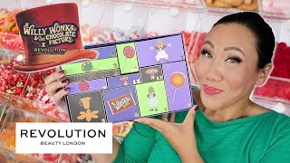 ITS SO STINKING CUTE Willy Wonka and the Chocolate Factory x Revolution London Advent Calendar [upl. by Guilbert]